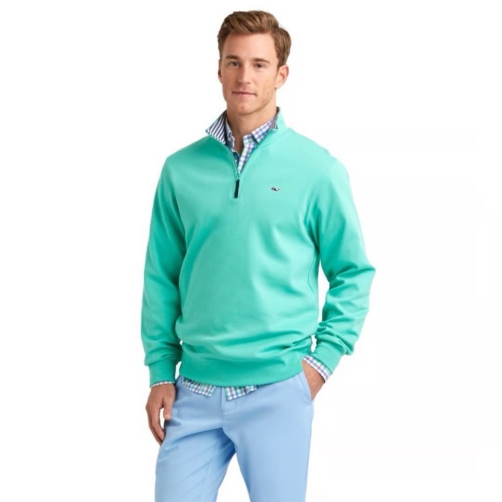 Vineyard Vines | Quarter Zip in Mint
